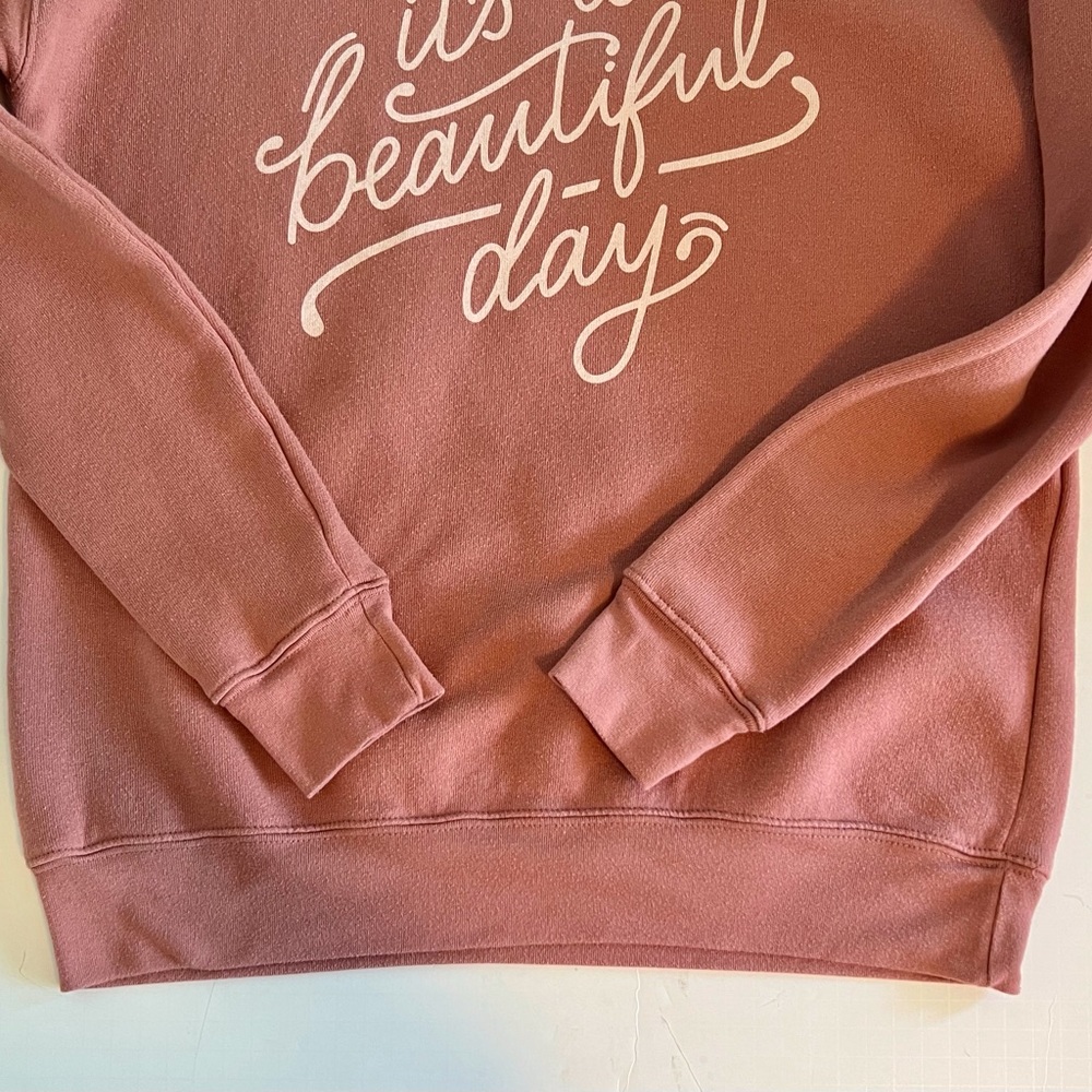 Bella+Canvas “It’s a Beautiful Day” Sweatshirt - Picture 4 of 9